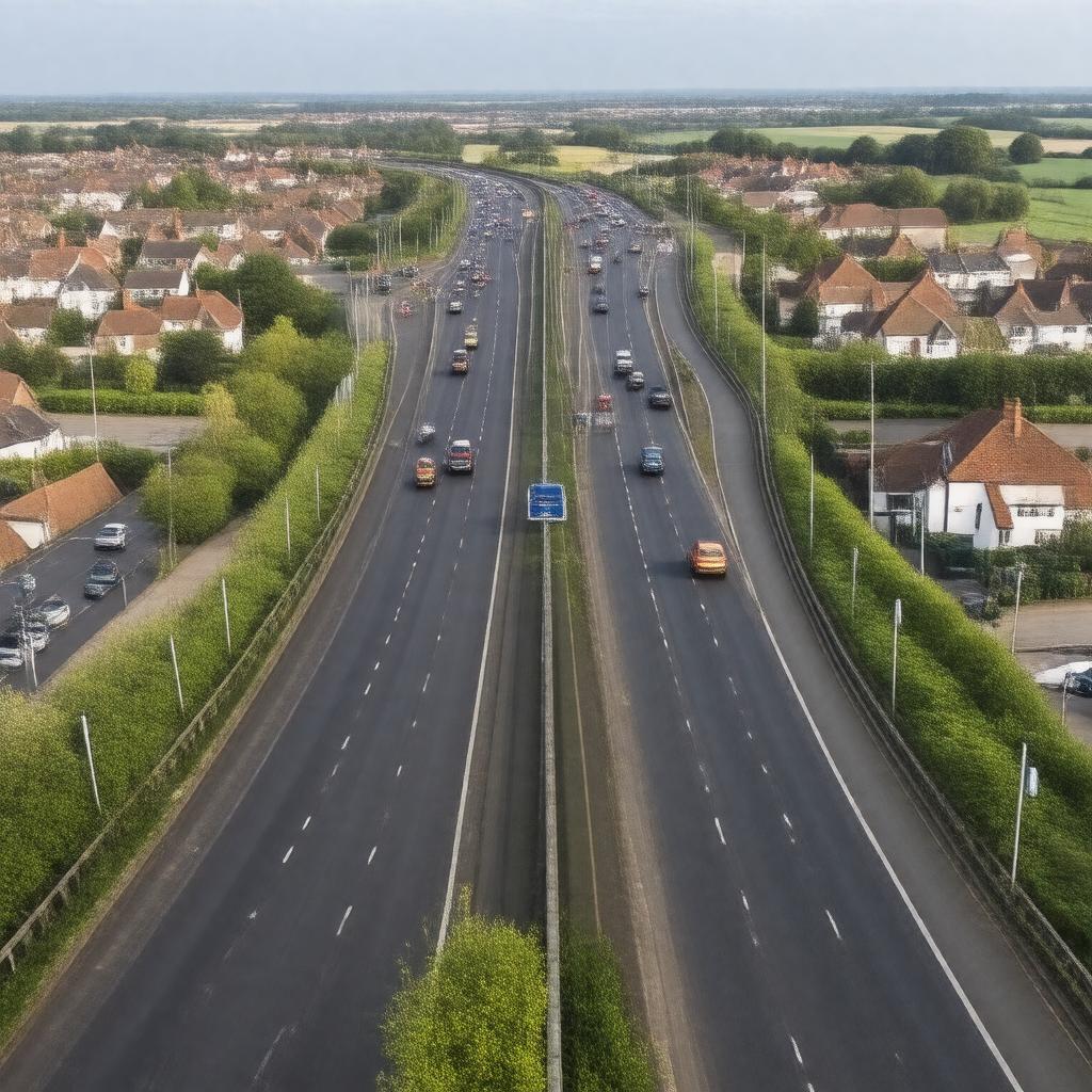A34 road